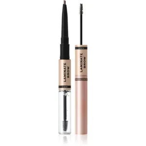 Makeup Revolution Laminate Brow Augenbrauenstift und Gel Farbton Medium Brown 2.1 g