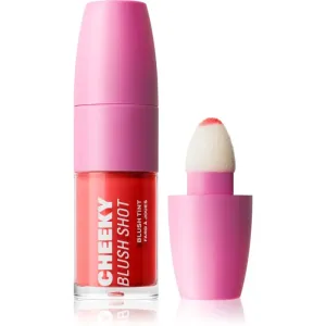 Makeup Revolution Hot Shot Cheeky Creme-Rouge mit feuchtigkeitsspendender Wirkung Farbton Red 4,6 ml