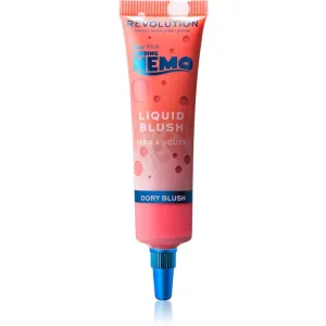 Makeup Revolution X Finding Nemo flüssiges Rouge Farbton Dory 15 ml