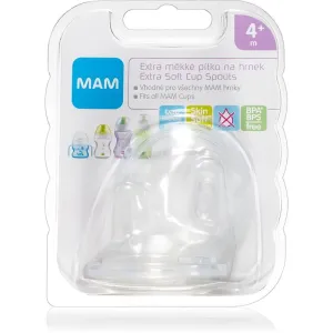 MAM Baby Bottles Extra Soft Cup Spout Ersatz-Trinkaufsatz 4m+ 2 St