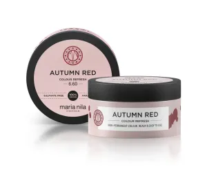 Maria Nila Colour Refresh Autumn Red Sanfte nährende Maske ohne permanente Farbpigmente hält 4 bis 10 Haarwäschen im Haar 6.60 100 ml