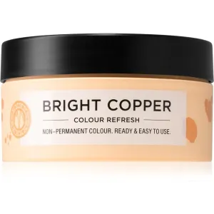 Maria Nila Colour Refresh Bright Copper Sanfte nährende Maske ohne permanente Farbpigmente hält 4 bis 10 Haarwäschen im Haar 7.40 100 ml
