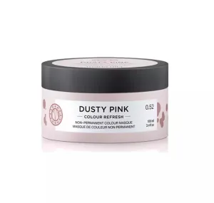 Maria Nila Colour Refresh ernährende Maske mit Farbpigmenten fürs Haar mit rosaroten Farbtönen Dusty Pink 300 ml
