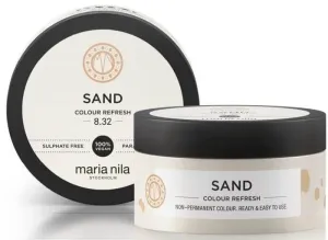 Maria Nila Colour Refresh ernährende Maske mit Farbpigmenten zur Auffrischung von blonden und hellbraunen Farbtönen Sand 750 ml
