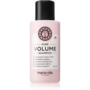 Maria Nila Pure Volume Shampoo für mehr Haarvolumen bei feinem Haar sulfatfrei 100 ml