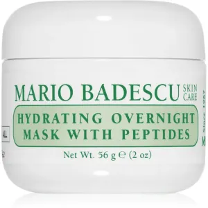 Mario Badescu Hydrating Overnight Mask with Peptides Maske für die Nacht mit Peptiden 56 g