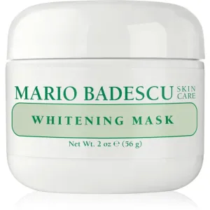 Mario Badescu Whitening Mask aufhellende Hautmaske zum vereinheitlichen der Hauttöne 56 g