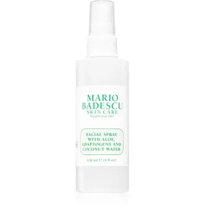 Mario Badescu Facial Spray with Aloe, Adaptogens and Coconut Water erfrischender Sprühnebel für normale und trockene Haut 118 ml