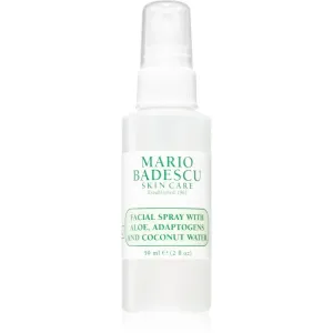 Mario Badescu Facial Spray with Aloe, Adaptogens and Coconut Water erfrischender Sprühnebel für normale und trockene Haut 59 ml