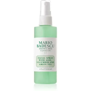 Mario Badescu Facial Spray with Aloe, Cucumber and Green Tea kühlender und erfrischender Sprühnebel für müde Haut 118 ml