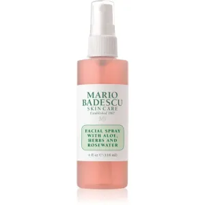 Mario Badescu Facial Spray with Aloe, Herbs and Rosewater Tonisierendes Gesichtsnebel-Spray für hydratisierte und strahlende Haut 118 ml
