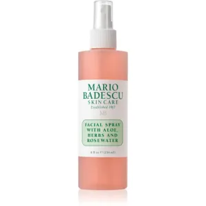Mario Badescu Facial Spray with Aloe, Herbs and Rosewater Tonisierendes Gesichtsnebel-Spray für hydratisierte und strahlende Haut 236 ml