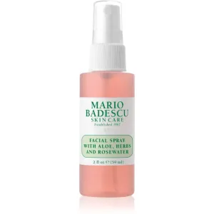 Mario Badescu Facial Spray with Aloe, Herbs and Rosewater Tonisierendes Gesichtsnebel-Spray für hydratisierte und strahlende Haut 59 ml