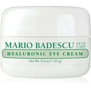 Mario Badescu Hyaluronic Eye Cream feuchtigkeitsspendende und glättende Augencreme mit Hyaluronsäure 14 g