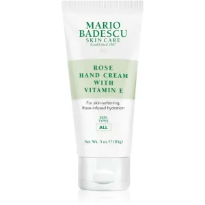 Mario Badescu Rose Hand Cream pflegende Handcreme mit Vitamin E 85 g