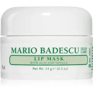Mario Badescu Lip Mask with Acai and Vanilla Maske für die Nacht für Lippen 14 g