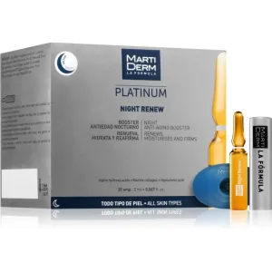 MartiDerm Platinum Night Renew Peeling-Serum in Ampullen 30x2 ml