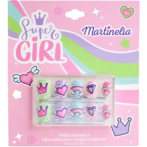 Martinelia Super Girl Nails hypoallergene Flüssigseife für Babys mit Primel- und Heidekrautextrakten für Kinder 10 St