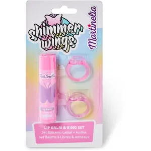 Martinelia Shimmer Wings Lip Balm & Ring Set Set (für Kinder)
