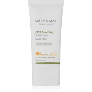 MARY & MAY Cica Soothing beruhigende und schützende Creme SPF 50+ 50 ml