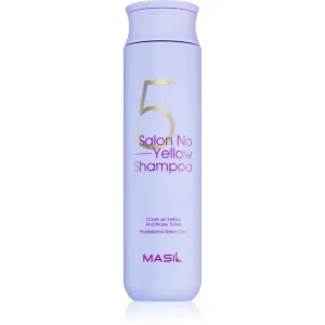 MASIL 5 Salon No Yellow violettes Shampoo neutralisiert gelbe Verfärbungen 300 ml