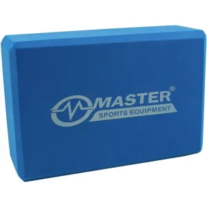 Master Sport Master Yoga Yogablock Farbe Blue (23 × 15 × 7,5 cm) 1 St