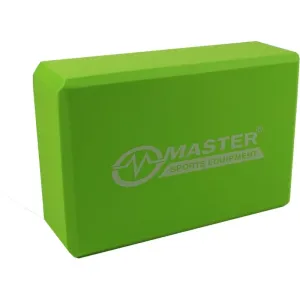 Master Sport Master Yoga Yogablock Farbe Green (23 × 15 × 7,5 cm) 1 St