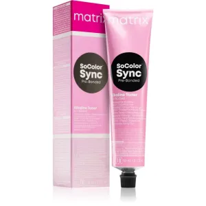 Matrix SoColor Sync Pre-Bonded Alkaline Toner Full-Bodied alkalischer Toner für das Haar Farbton SPM Sheer Pastel Mocca 90 ml