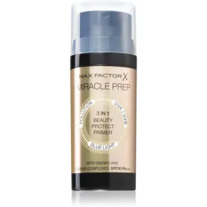 Max Factor Make-up Primer Miracle Prep 3in1 Beauty Protect Make-up-Primer 30 ml