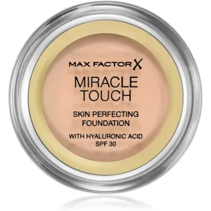 Max Factor Miracle Touch hydratisierendes cremiges Foundation SPF 30 Farbton 040 Creamy Ivory 11,5 g