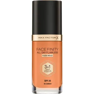 Max Factor Facefinity All Day Flawless langanhaltende Foundation SPF 20 Farbton 90 Amber 30 ml #1360196