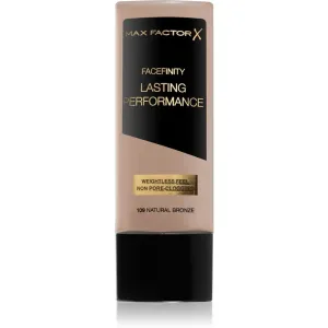 Max Factor Facefinity Lasting Performance Flüssiges Make Up für einen langanhaltenden Effekt Farbton 109 Natural Bronze 35 ml