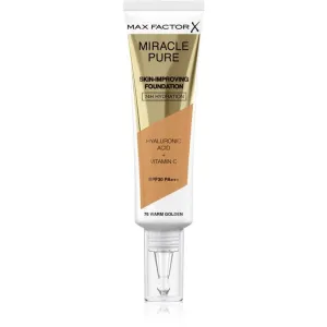 Max Factor Miracle Pure Skin langanhaltendes Make-up mit Hydratationswirkung 76 Warm Golden 30 ml
