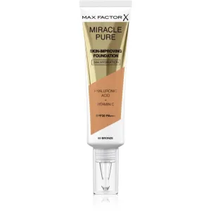 Max Factor Miracle Pure Skin 80 Bronze langanhaltendes Make-up mit Hydratationswirkung 30 ml