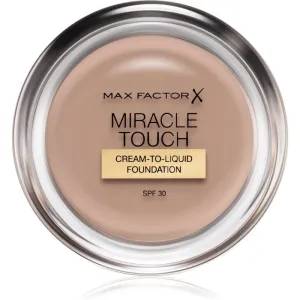 Max Factor Miracle Touch hydratisierendes cremiges Foundation SPF 30 Farbton 070 Natural 11,5 g