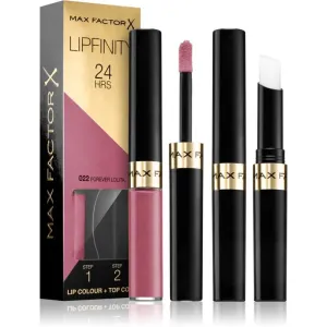Max Factor Lipfinity Lip Colour langanhaltender Lippenstift mit Balsam Farbton 022 Forever Lolita 4,2 g