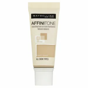 Maybelline Make-up mit HD-Pigmenten vereinen Affinitone (Hydrating Tone-One-Tone Foundation) 30 ml 03 Light Sand Beige