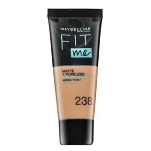 Maybelline Fit Me! Foundation Matte + Poreless 238 Rich Tan Flüssiges Make Up mit mattierender Wirkung 30 ml