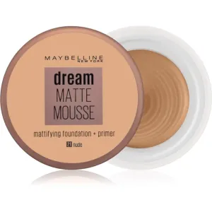 Maybelline Dream Matte Mousse Foundation Make-up mit mattierender Wirkung 21 Nude 18 ml