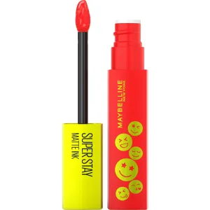 Maybelline Flüssiger Lippenstift Superstay Matte Ink Moodmakers 5 ml 435 De-Stresser