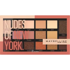 Maybelline Palette von 16 Lidschatten Nudes of New York 18 g