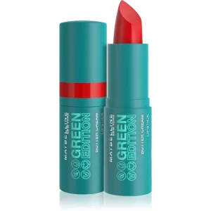 Maybelline Green Edition Cremiger Lippenstift mit feuchtigkeitsspendender Wirkung Farbton 005 Rainforest 3,4 g