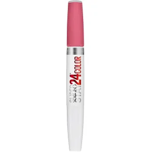 Maybelline SuperStay 24H Color flüssiger Lippenstift mit Balsam Farbton 185 Rose Dust 5,4 g