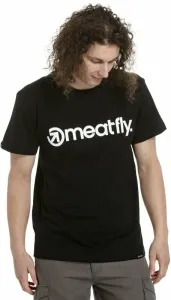 Meatfly Logo T-Shirt Black S T-Shirt