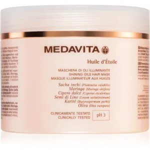 Medavita Huile d'Étolle Shining Oils Hair Mask Maske für die Haare für glänzendes und geschmeidiges Haar 500 ml