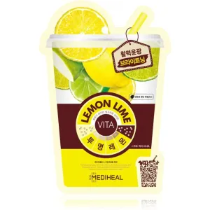MEDIHEAL Vita Mask Lemon Lime Aufhellende Tuchmaske 20 ml