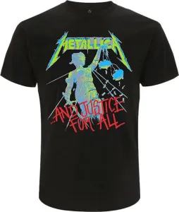 Metallica T-Shirt Unisex And Justice For All Original Black XL