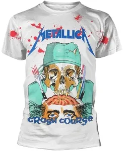 Metallica T-Shirt Crash Course In Brain Surgery Herren White XL