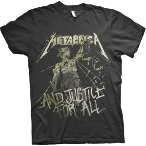 Metallica T-Shirt Justice Vintage Unisex Black L