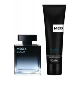 Mexx Black Man - EDT 30 ml + Duschgel 50 ml